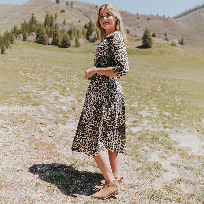 Lyla Dress (Leopard) – The Casual Company